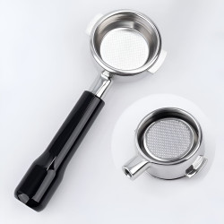 Bottenlöst portafilter 4Barista 58 mm – La Marzocco (svart handtag)