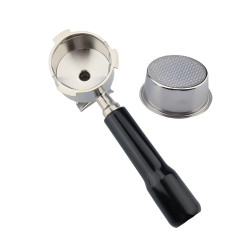 Portafilter med dubbelt utlopp 4Barista 51 mm – De’Longhi Dedica (svart handtag)