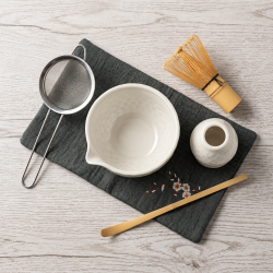 Matcha set 4Barista (white) – en uppsättning av keramik för tillredning av matchate 