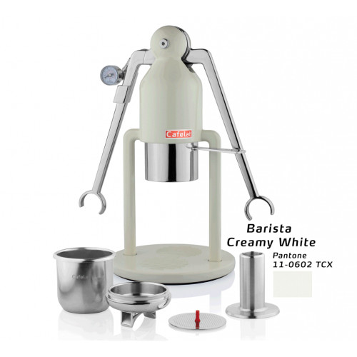 Cafelat Robot barista (gräddvit)