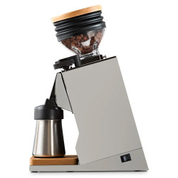 Eureka Mignon Single dose PRO White & Oak | Automatisk kaffekvarn
