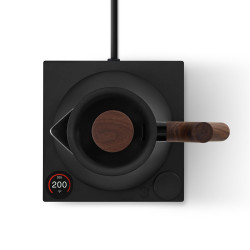 Fellow Corvo EKG PRO Matte Black with Walnut Handle | Vattenkokare