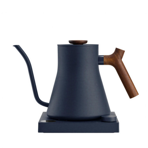 Fellow Stagg EKG PRO stone blue + walnut | Vattenkokare Gooseneck