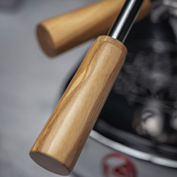 La Pavoni wood handles kit (Legno olivo) – uppsättning handtag