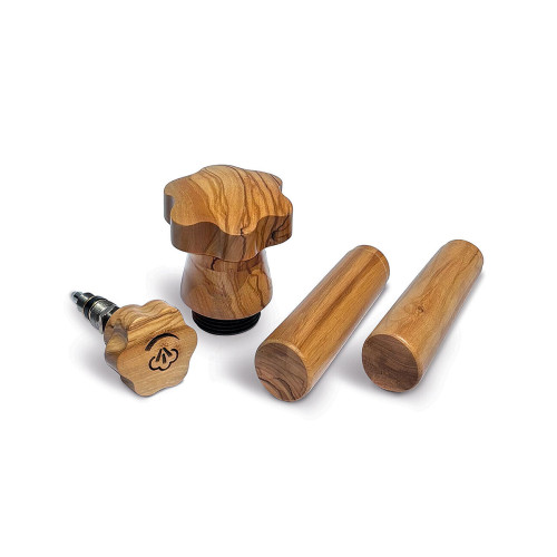 La Pavoni wood handles kit (Legno olivo) – uppsättning handtag