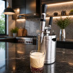 Nitro Cold Brew 2L rostfritt stål Mini fat 4Barista