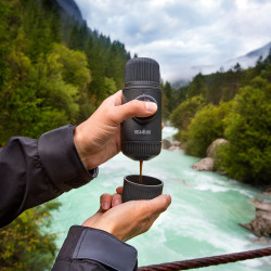 Wacaco NanoPresso (svart) + skyddsväska - Begagnad