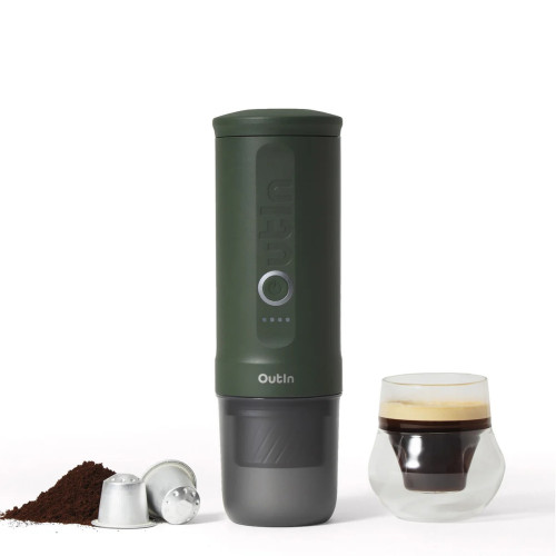 OutIn Nano 2 (Forest green) - resebryggare för kaffe