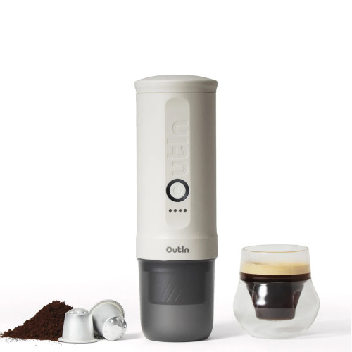 OutIn Nano 2 (Pearl white) - resebryggare för kaffe