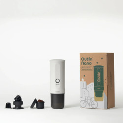 OutIn Nano 2 (Pearl white) - resebryggare för kaffe