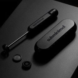 Subminimal NanoFoamer GO (black) – mjölkskummare