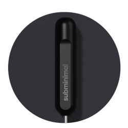 Subminimal NanoFoamer GO (black) – mjölkskummare