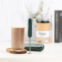 Subminimal NanoFoamer GO (terracota) – mjölkskummare