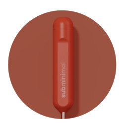 Subminimal NanoFoamer GO (terracota) – mjölkskummare