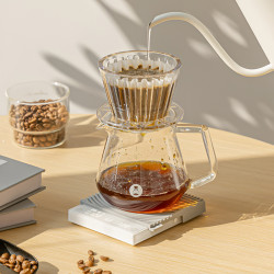 TIMEMORE Black Mirror Mini (vit) – digital kaffevåg