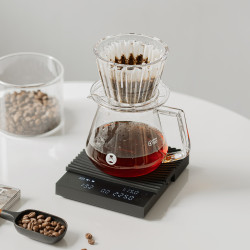 Timemore Mirror Basic 3 (svart) – digital barista våg