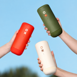 Timemore × Nuttii OX Lite – bärbar elektrisk kaffekvarn (grön)