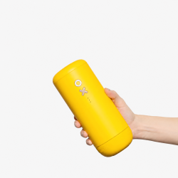 Timemore × Nuttii OX Lite – bärbar elektrisk kaffekvarn (gul)