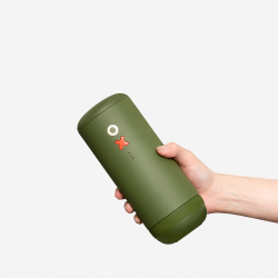 Timemore × Nuttii OX Lite – bärbar elektrisk kaffekvarn (grön)