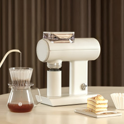 Timemore Sculptor 078 - elektrisk kaffekvarn (vit)