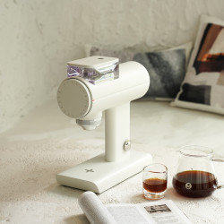 Timemore Sculptor 078S - elektrisk kaffekvarn (vit)