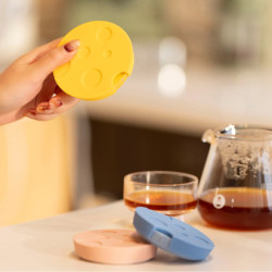 Timemore Black Mirror DOT (yellow) – en kompakt barista-skala med bluetooth