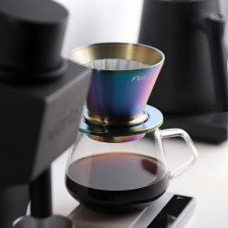 Varia FLO Candy – rostfritt stål Dripper (Varia x Kurasu Kyoto)