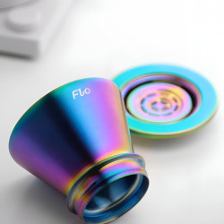 Varia FLO Candy – rostfritt stål Dripper (Varia x Kurasu Kyoto)