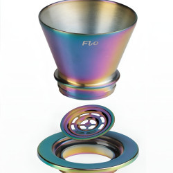 Varia FLO Candy – rostfritt stål Dripper (Varia x Kurasu Kyoto)