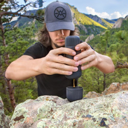 Wacaco NanoPresso (svart) + skyddsväska - Begagnad